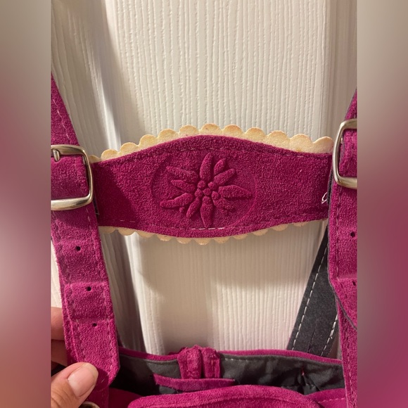 SONNKIND authentic leather Oktoberfest, German Bavarian overalls. - Picture 3 of 6